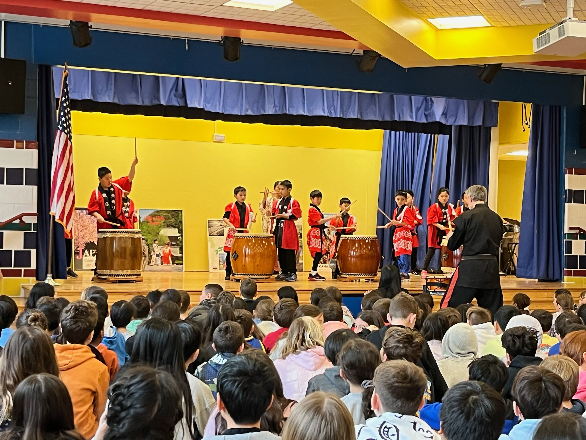Elementary Taiko Performance